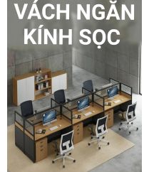 VÁCH NGĂN KÍNH SỌC 