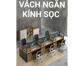 VÁCH NGĂN KÍNH SỌC 